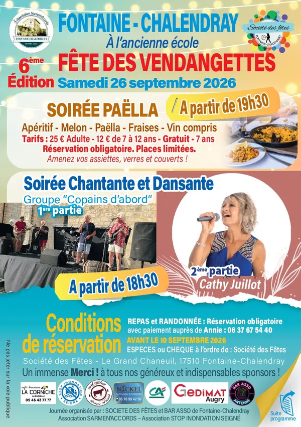 Fête locale "Vendangettes"