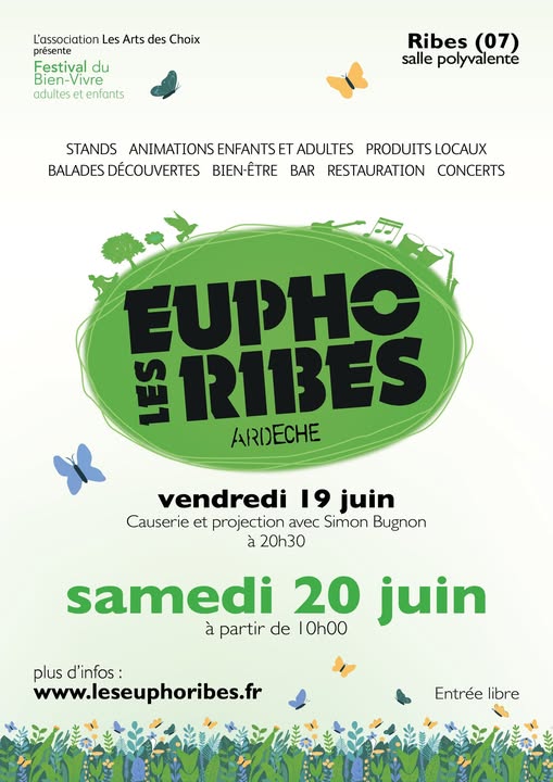 2ème édition - Les Euphoribes : Festival du Bien-Vivre