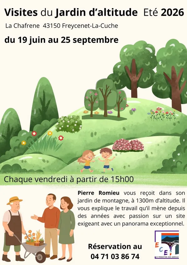Visite d'un jardin d'altitude