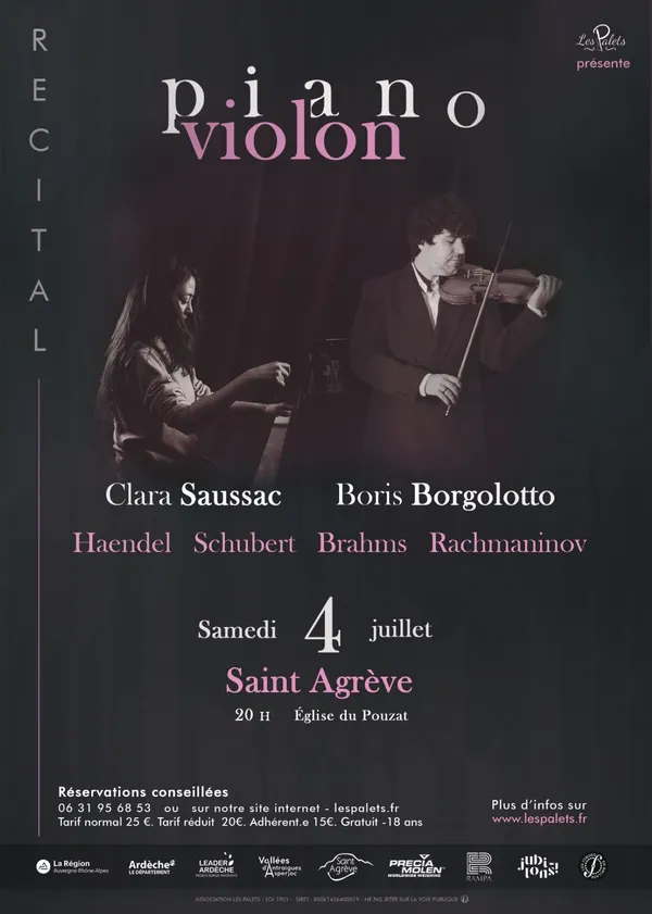 Concert : Récital Piano Violon
