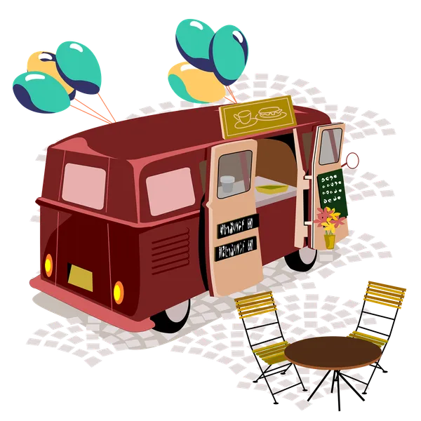 Soirée festive food truck - Ronsenac
