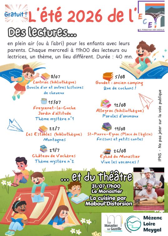 Lectures estivales et familiales