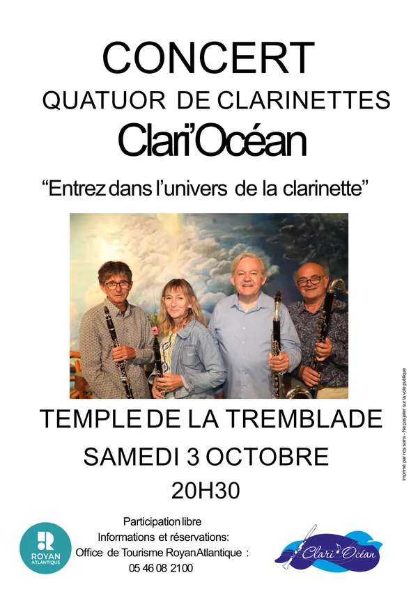 Concert Clari'Océan
