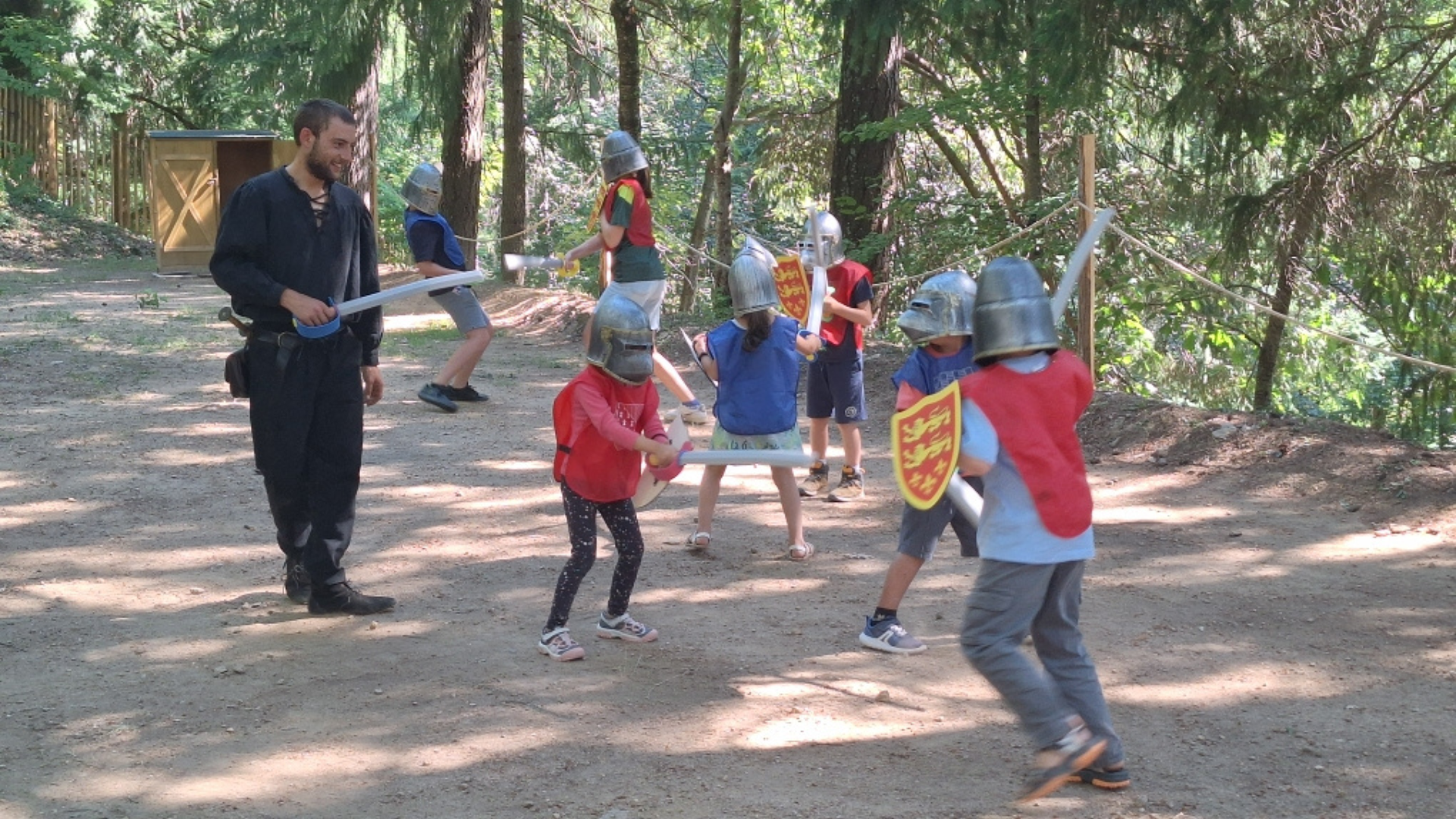 Atelier "Epées et petits chevaliers"