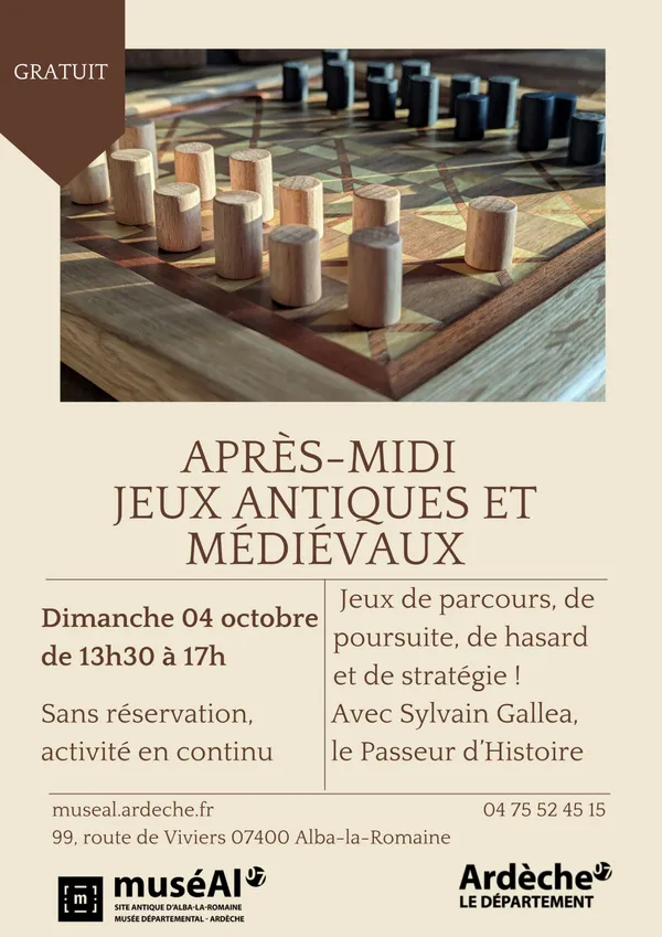 Jeux antiques et médiévaux