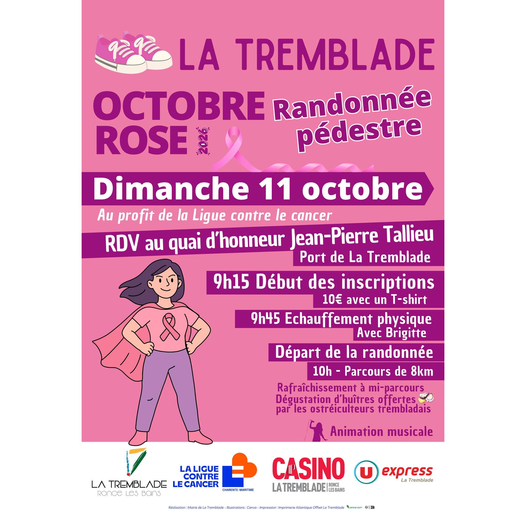 Randonnée pédestre - Octobre Rose