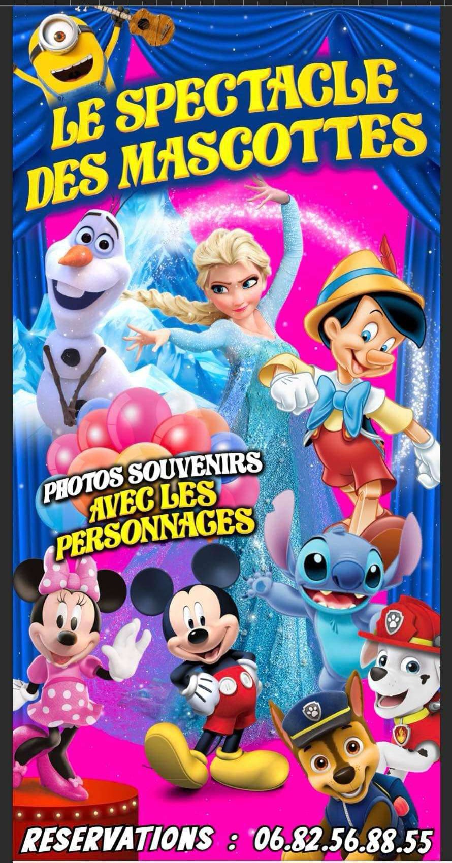 Le Spectacle des mascottes