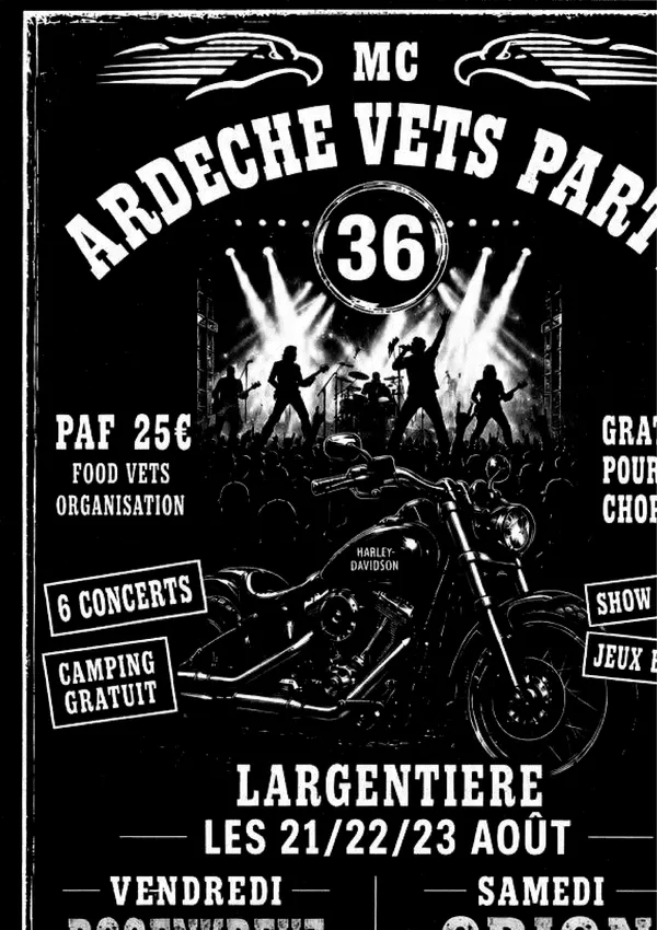 Ardèche Vets Party