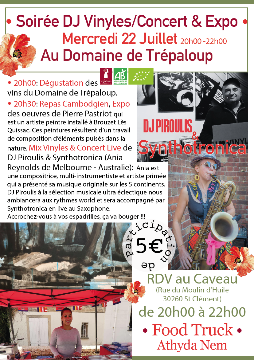 Soirée DJ Vinyles - Concert, Expo & Dégustation