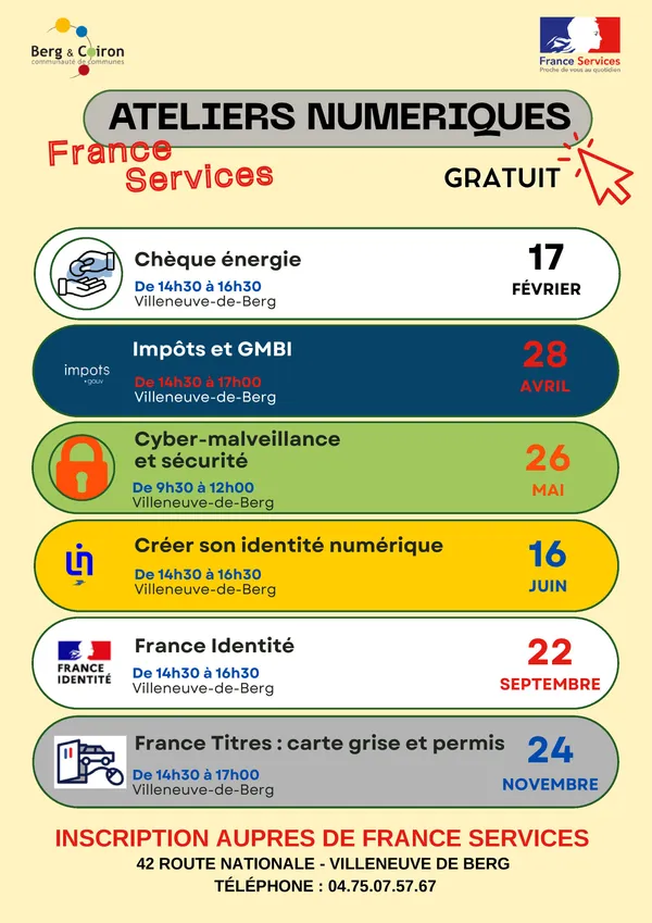 Atelier numérique "France Titres: carte grise et permis"