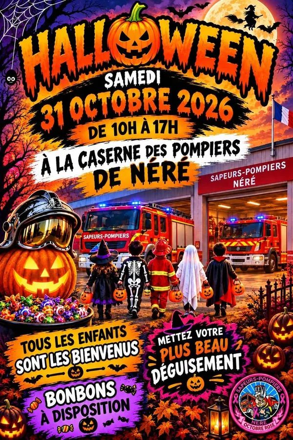 Halloween au centre de secours