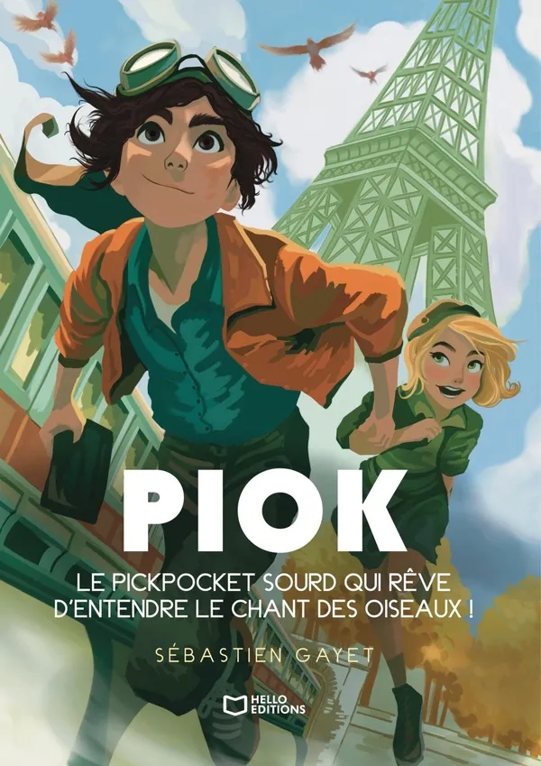 Dédicace: "PIOK le pickpocket sourd qui rêve d'entendre le chant des oiseaux"
