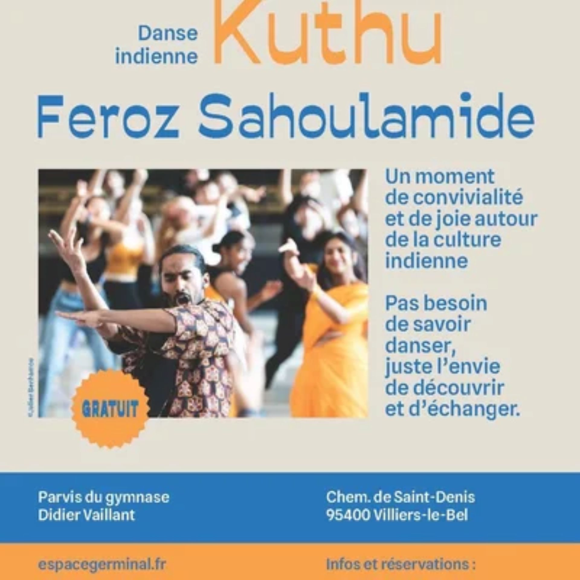 Danse indienne Teru Kuthu - Feroz Sahoulamide