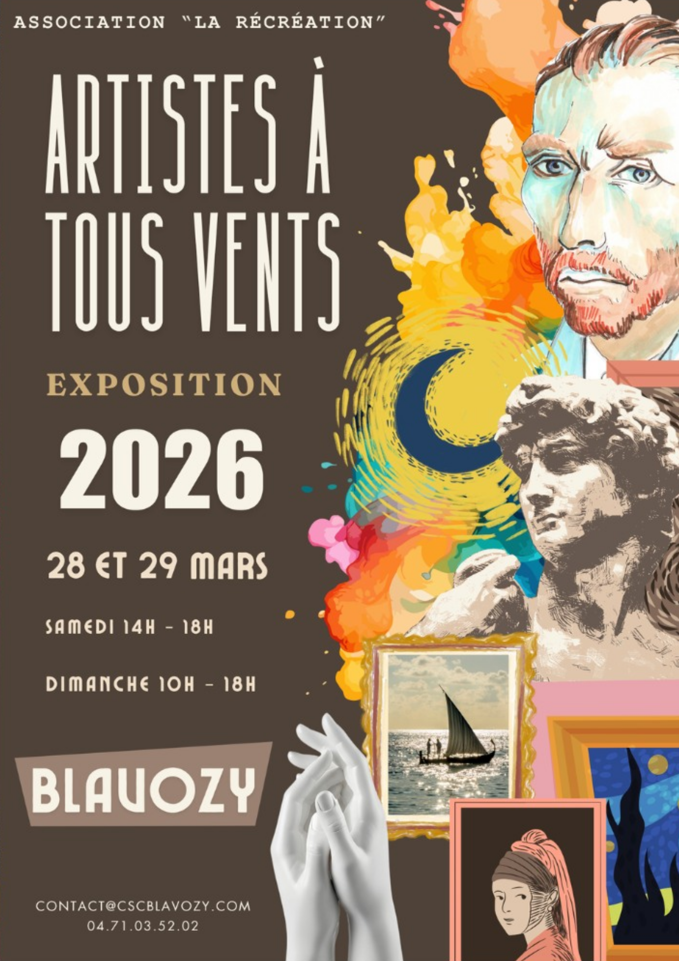 Exposition d'artistes à tous vents