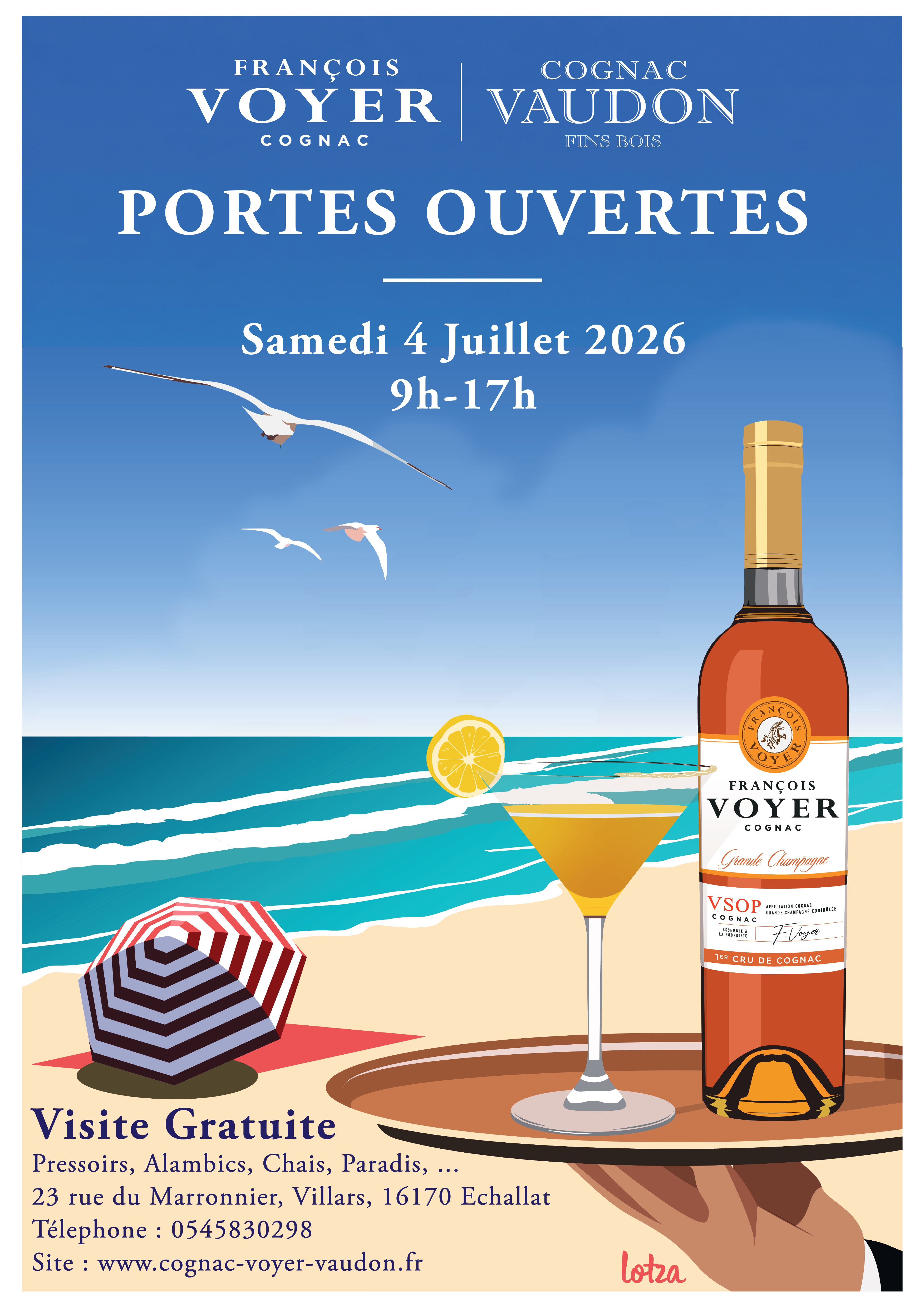 Portes ouvertes Cognac Voyer Vaudon