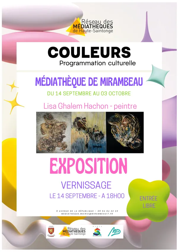 Vernissage exposition de peinture