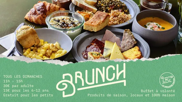 Brunch de saison - Buffet sucré & salé à volonté