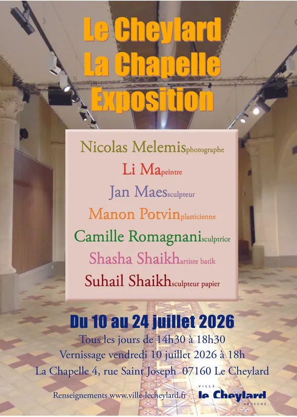Exposition "Sculptures, photos, peintures"