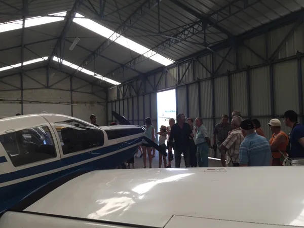 Visite de l'aérodrome de Jonzac - Rencontres & Découvertes Locales