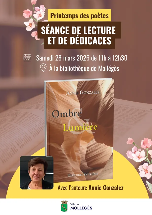 Séance de lecture et de dédicaces - Annie Gonzalez