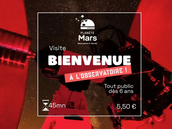 Bienvenue à l'observatoire