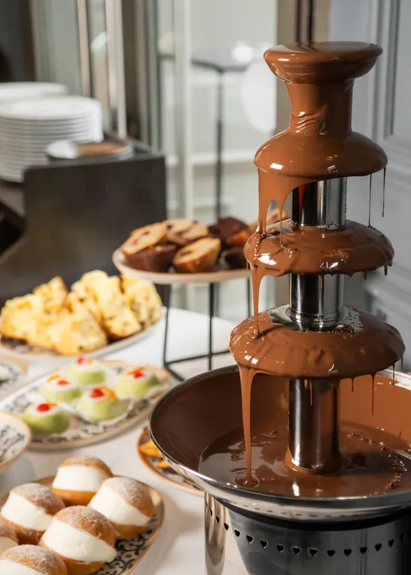 Le brunch du Boscolo Hôtel