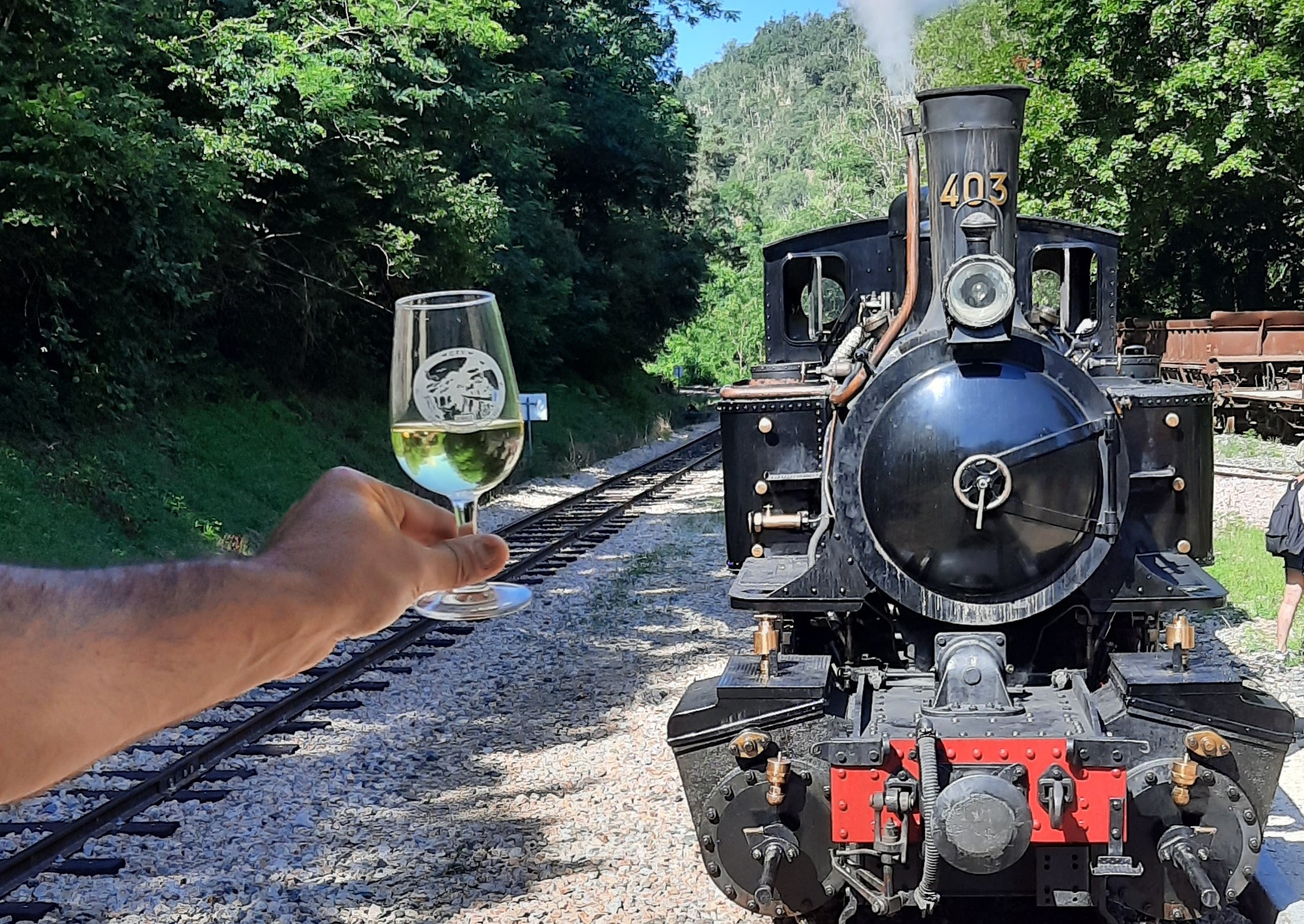 Dégustation au fil du Doux - Train de l'Ardèche