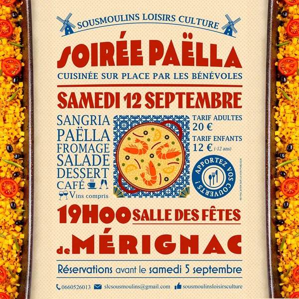 Soirée Paëlla Maison