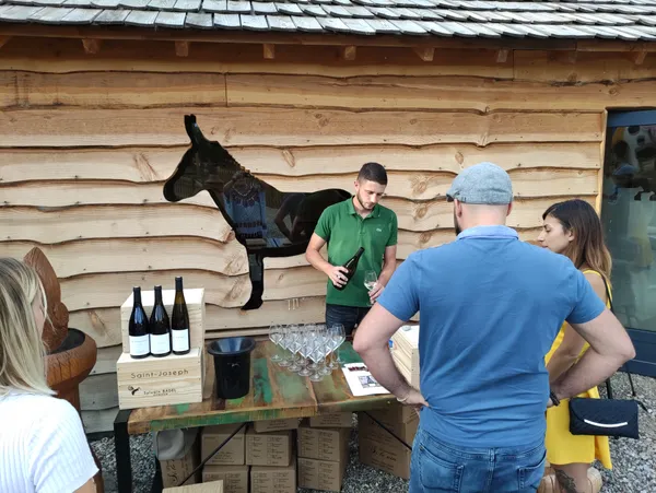 Marché gourmand au Safari de Peaugres