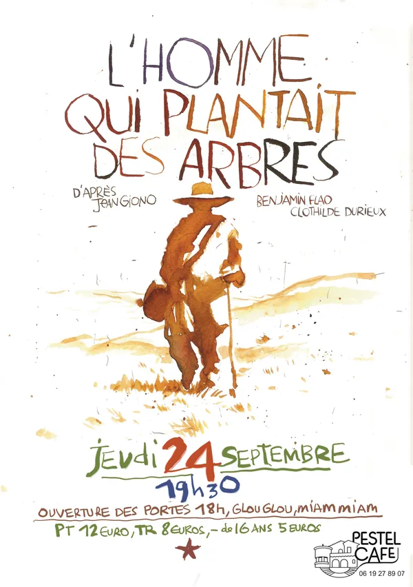 Concert illustré - L'homme qui plantait des arbres