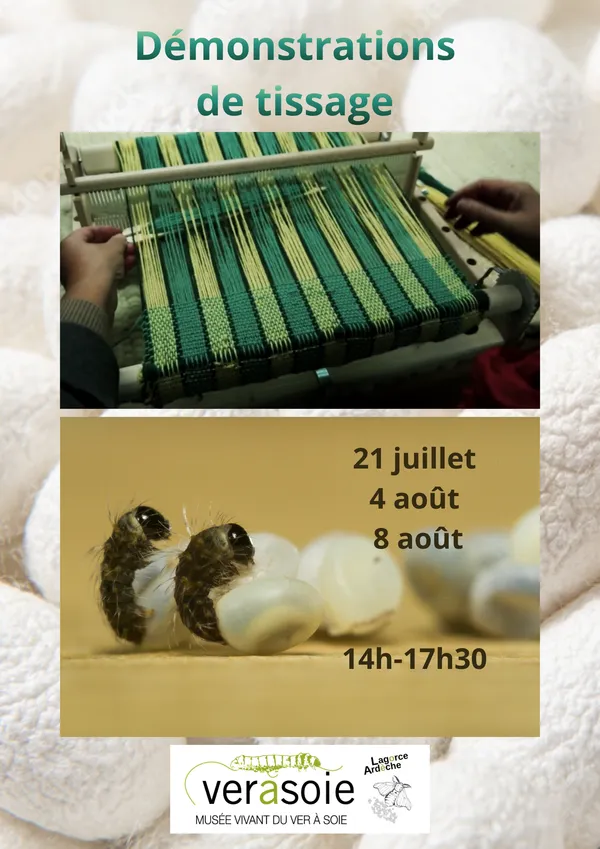 Démonstration de tissage