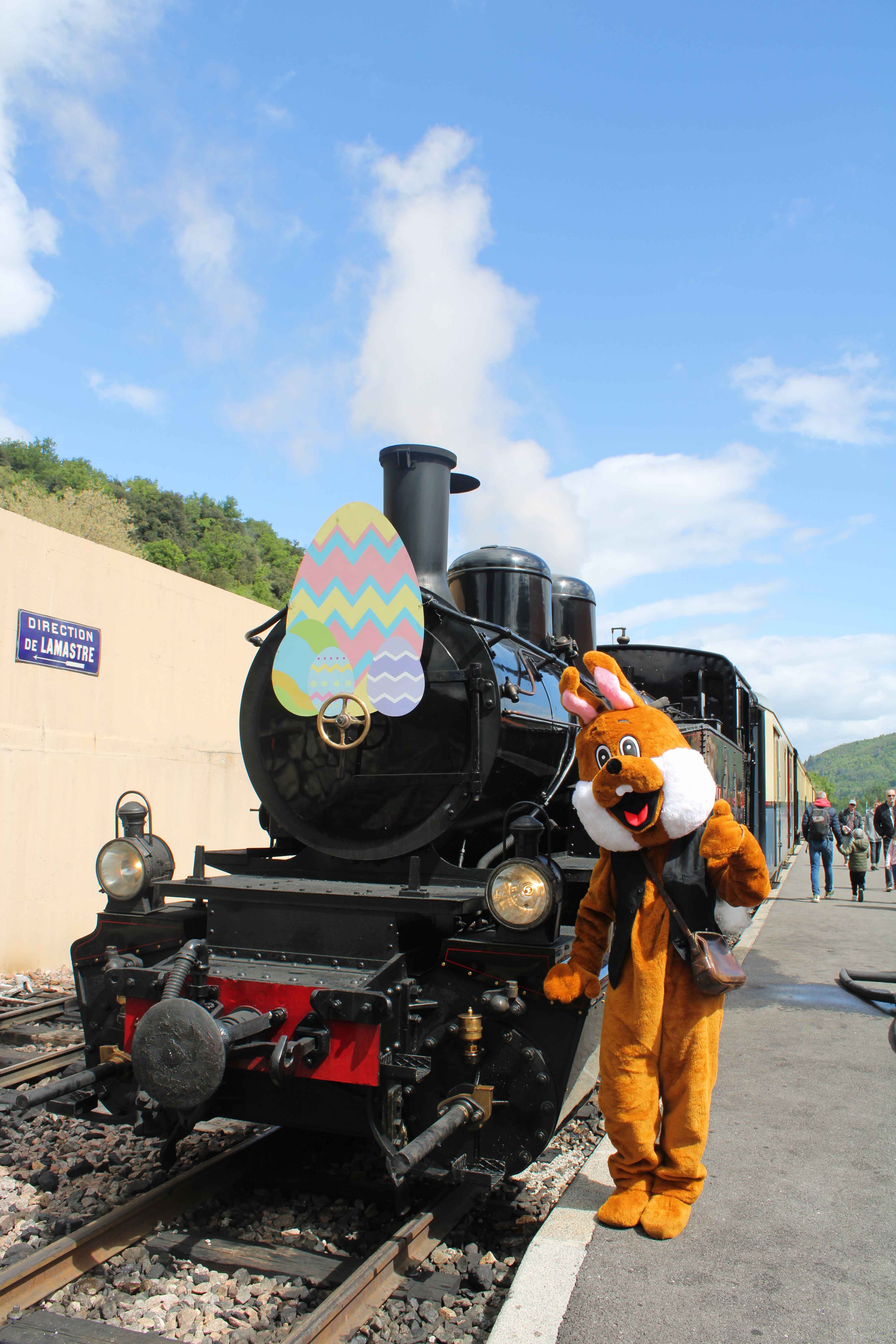 Train de Pâques au Train de l'Ardèche