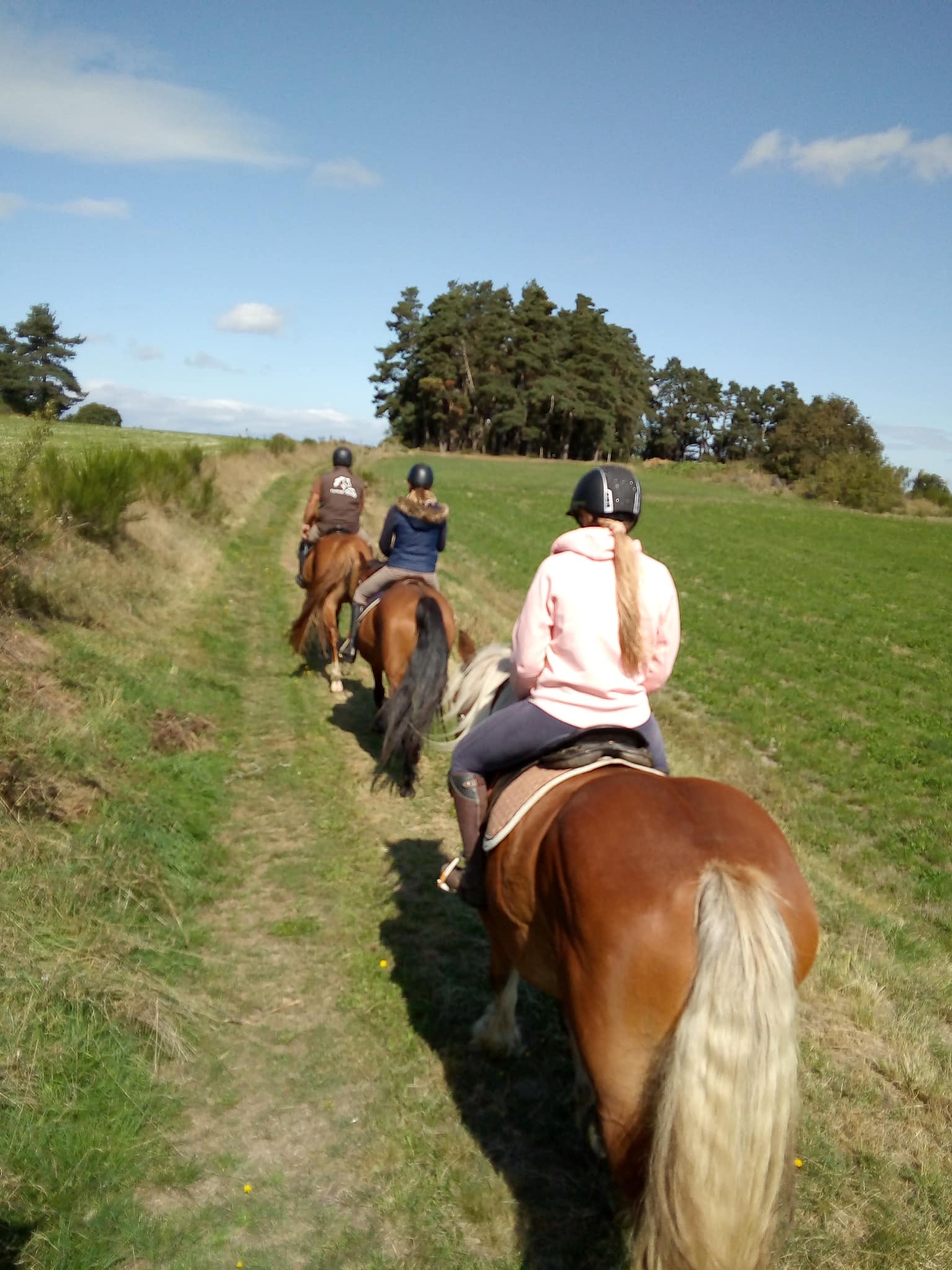 Balade enfant à cheval