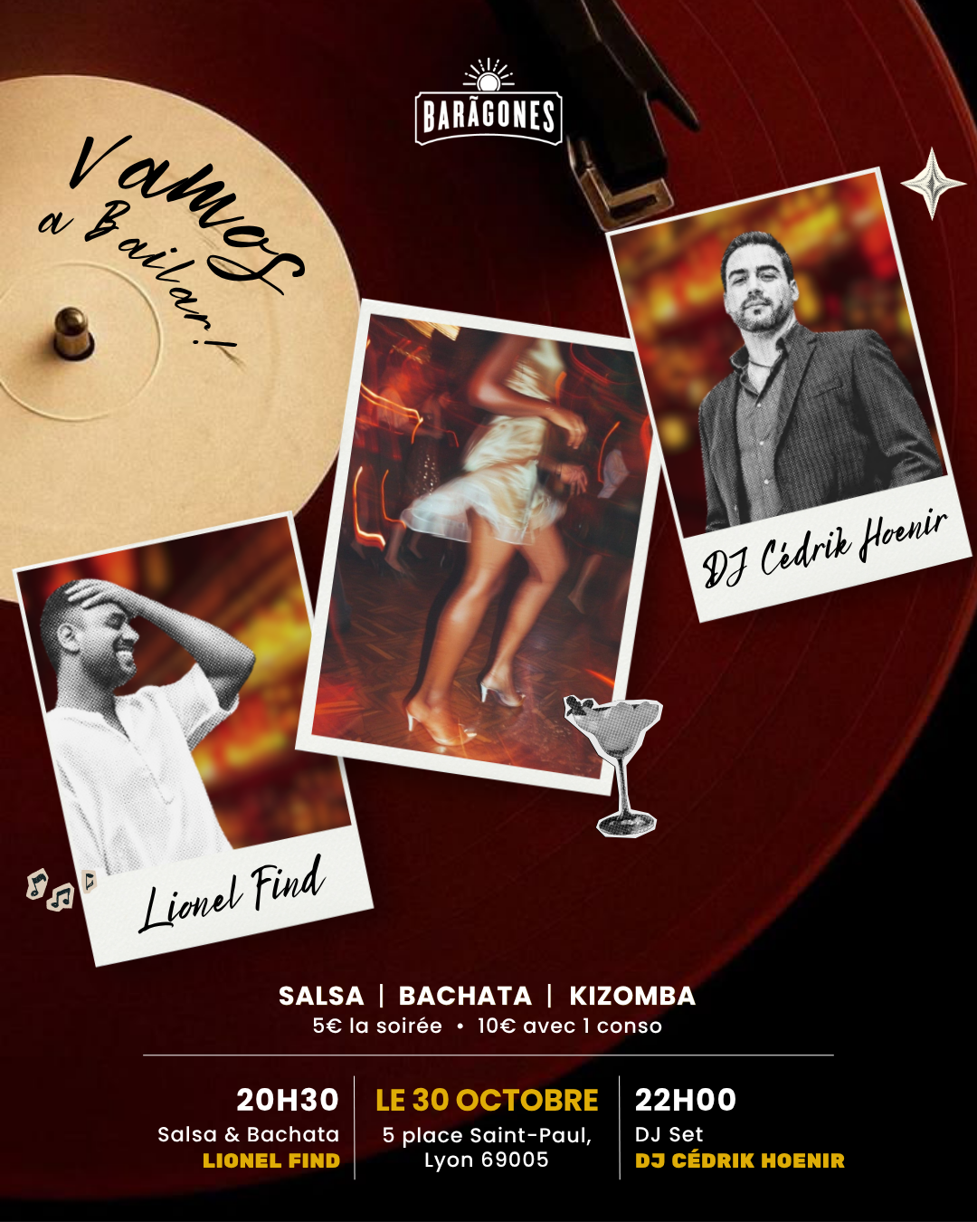 Soirée SBK au Barãgones