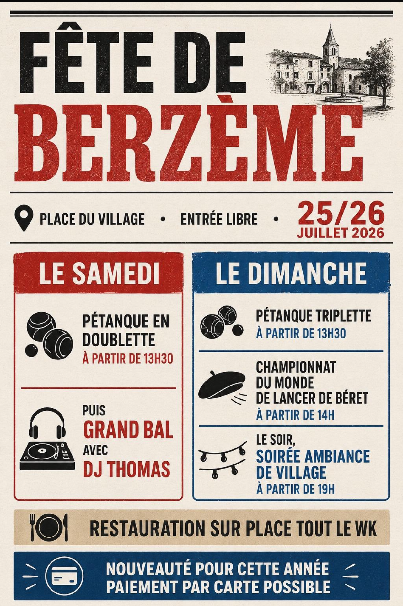 Fête de Berzème