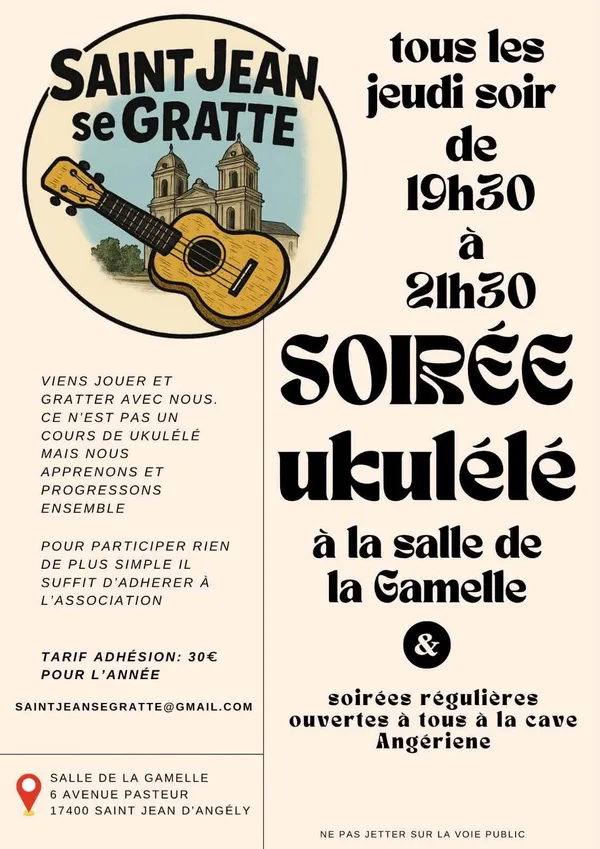 Soirée Ukulélé