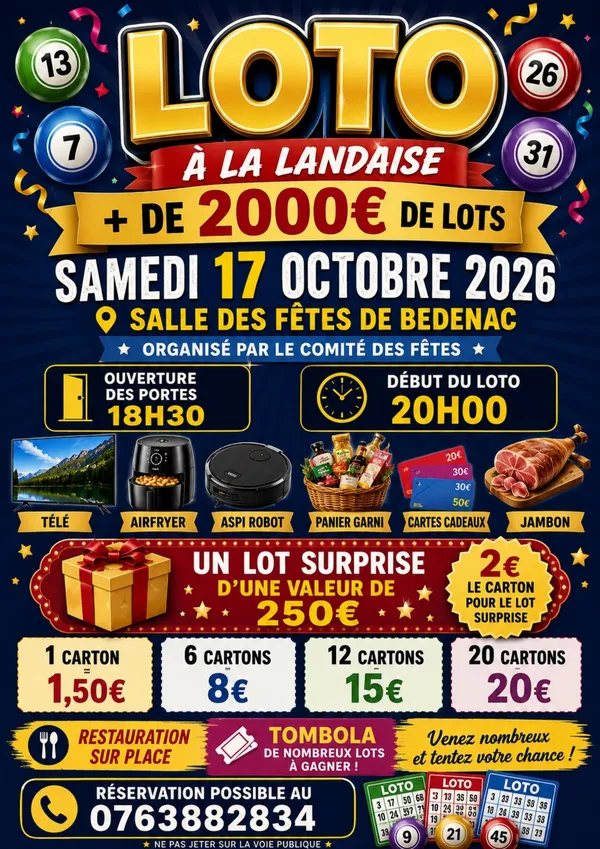 Loto à la Landaise