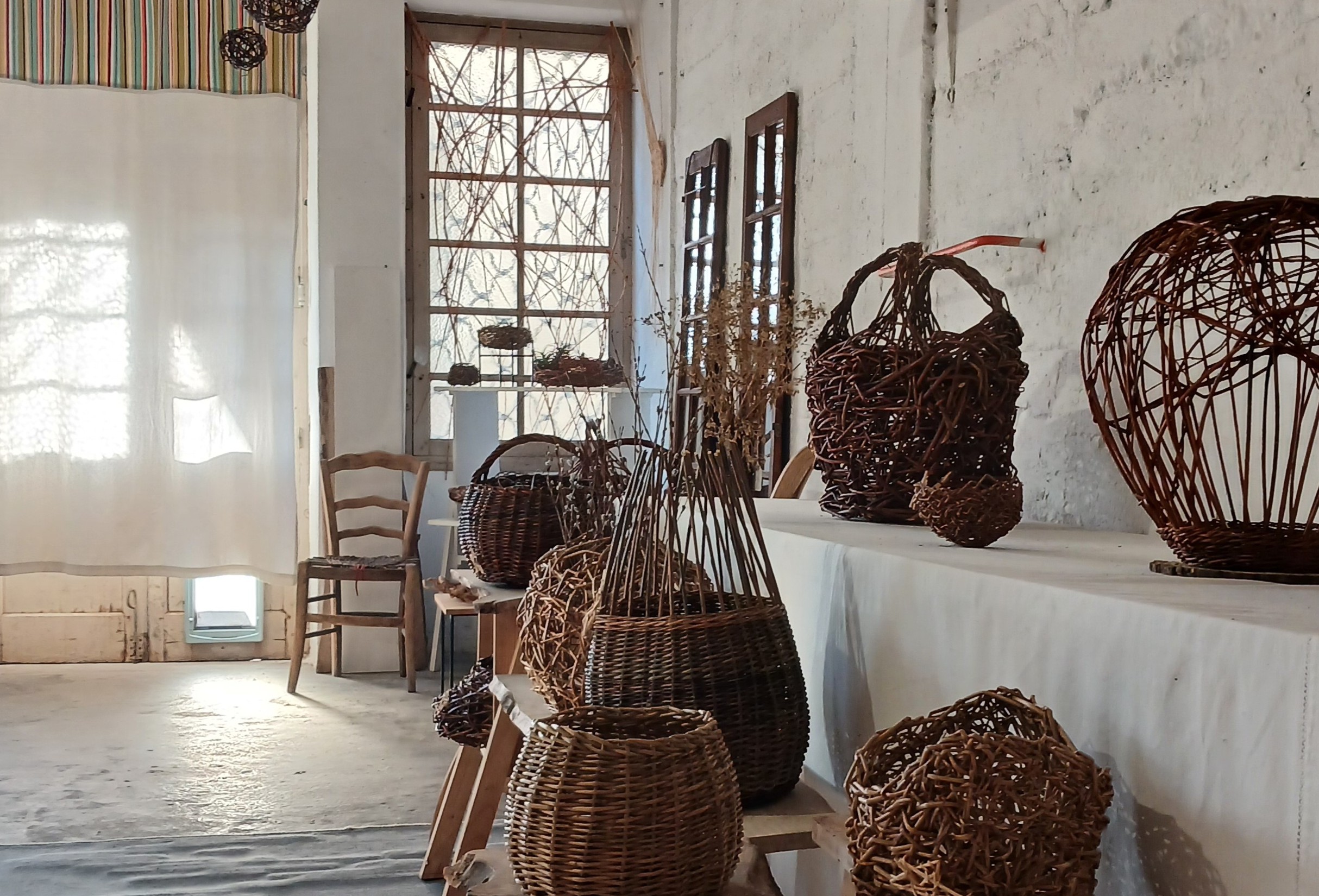 Portes ouvertes de l'atelier d'Art : Vannerie Métisse & Hyacinthe