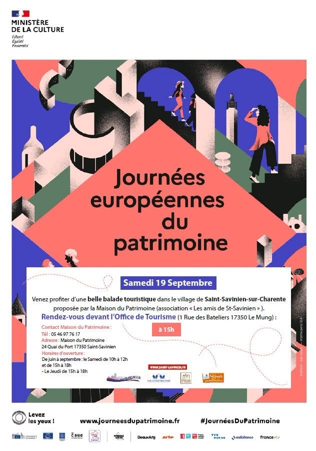 Balade touristique de Saint-Savinien-sur-Charente