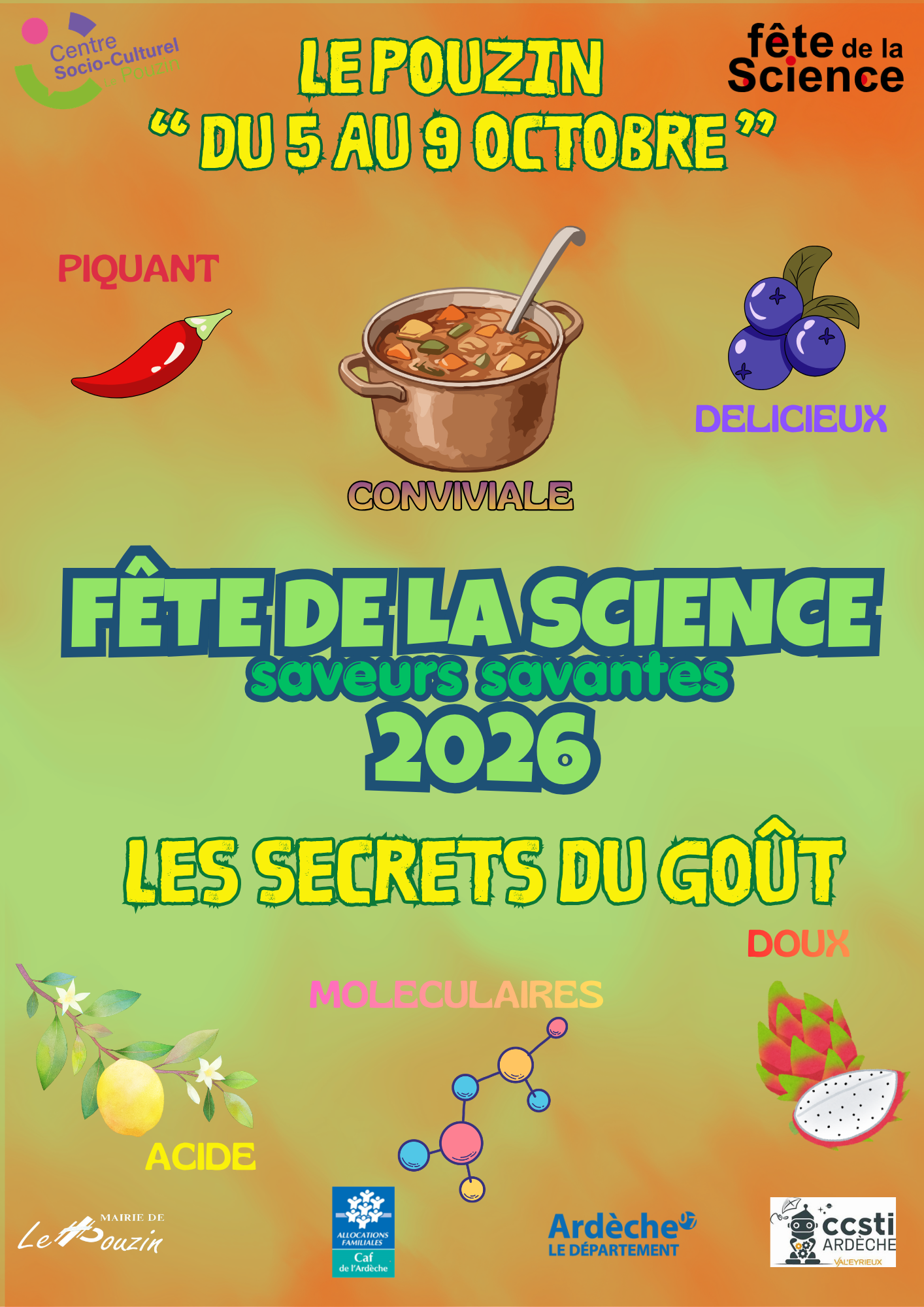 Fête de la science - Rencontre "Un caillou dans la soupe"