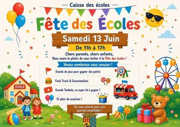 Fête des écoles !
