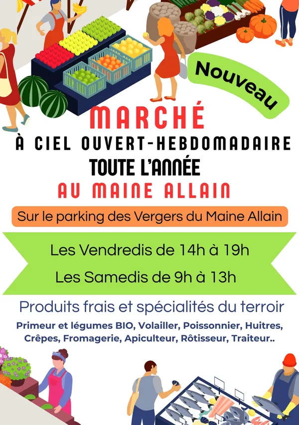 Marché du Maine Allain