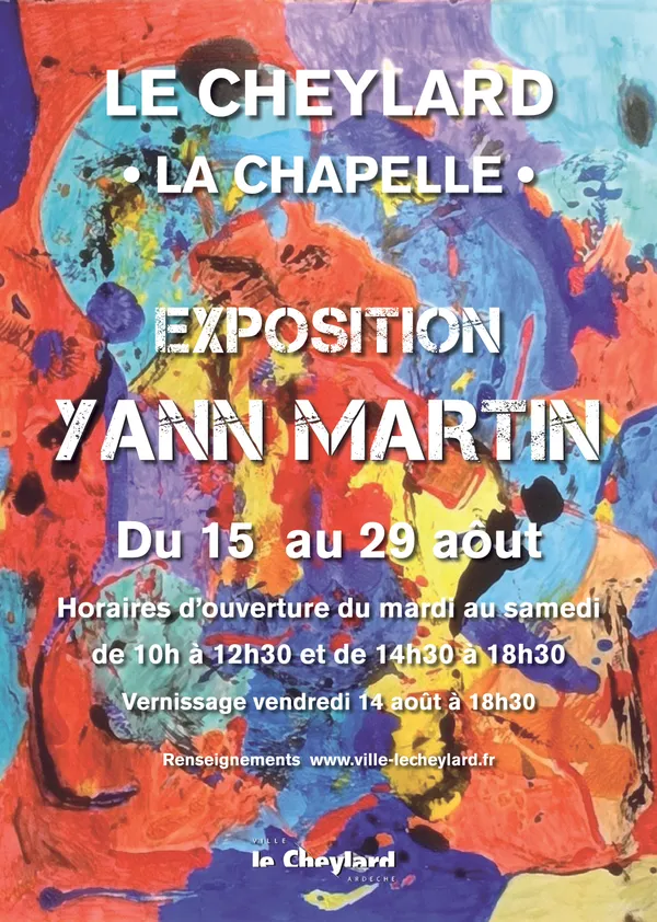 Exposition peintures et sculptures - Yann Martin