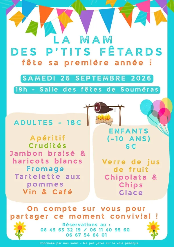 La Mam fête ses 1 an !