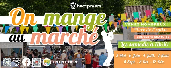 On mange au marché