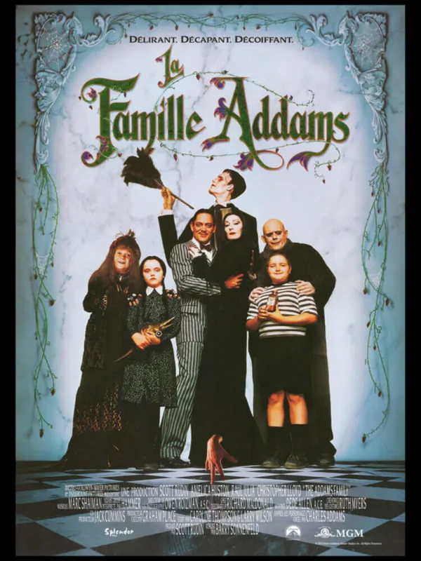 CREA -Cinéphilous 17 : Soirée Halloween des enfants avec la projection du film "La Famille Addams" suivi d'un quiz avec des cadeaux à gagner!
