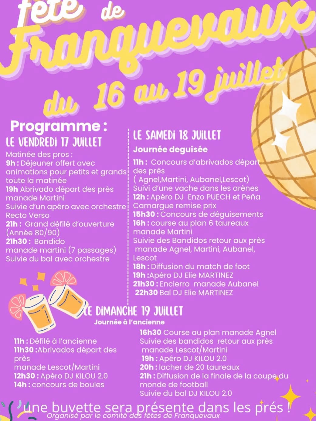 Fête votive de Franquevaux