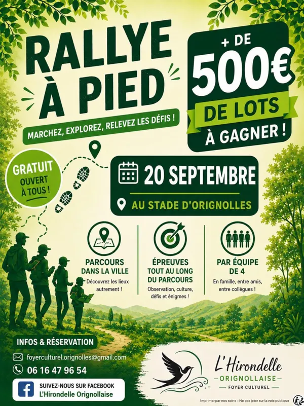 Rallye à pied
