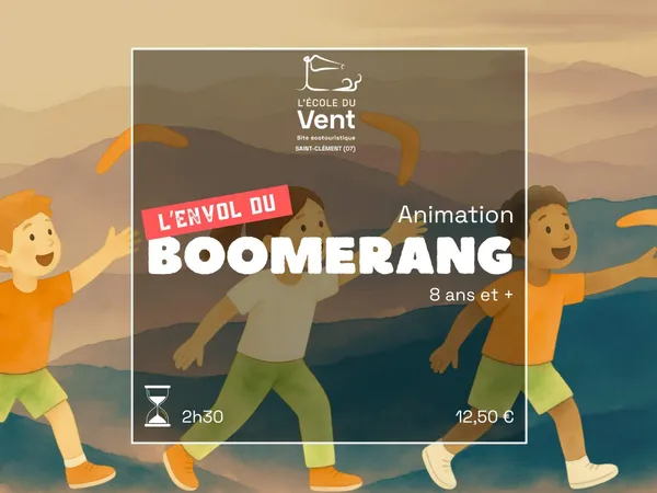 L'envol du boomerang