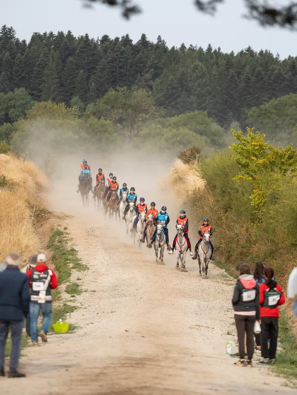 Le Raid des Pèlerins : concours international d'endurance équestre